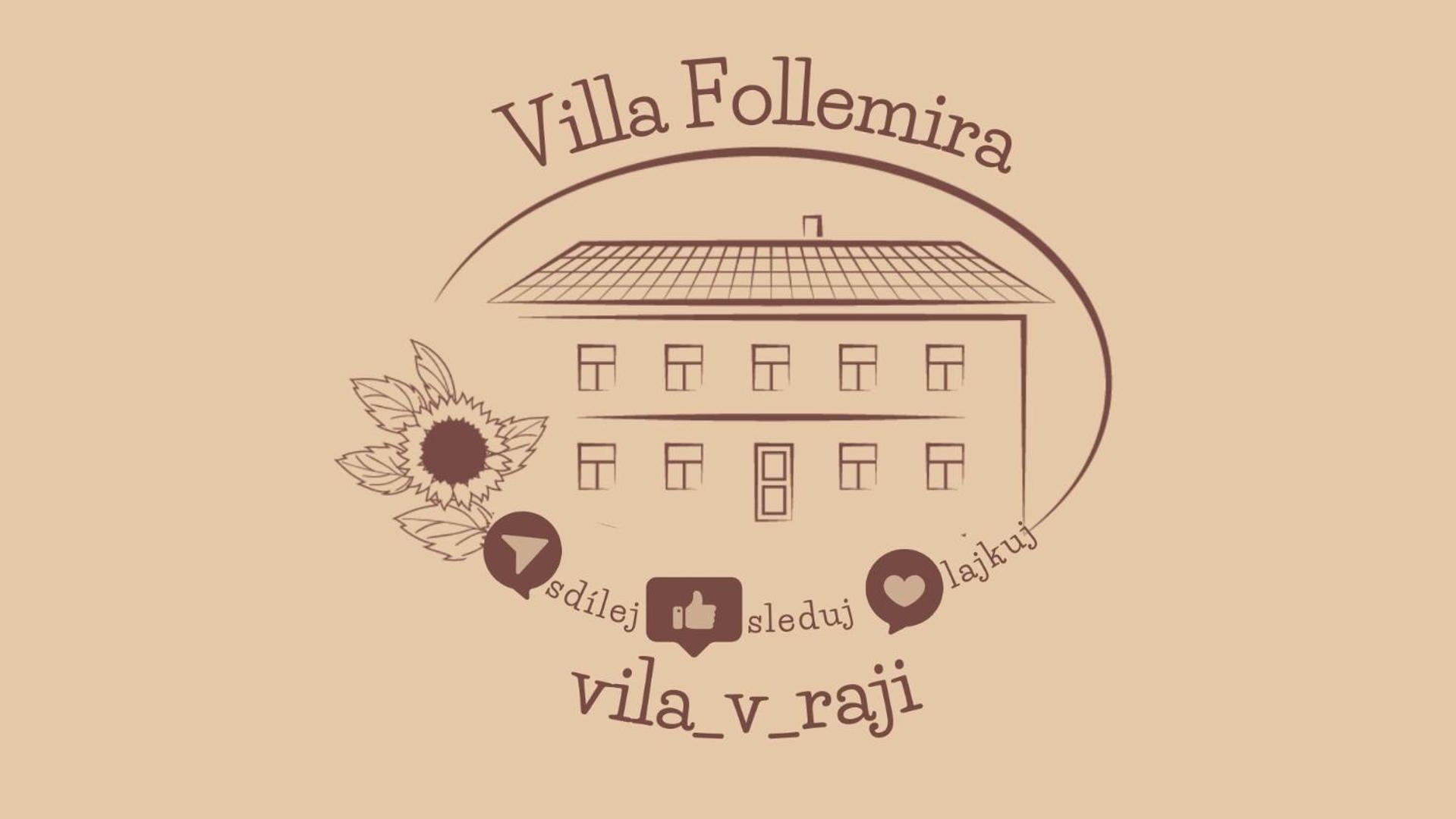 Villa Follemira Cz - Kitchen - Garden - Bike Storage Pencin Εξωτερικό φωτογραφία